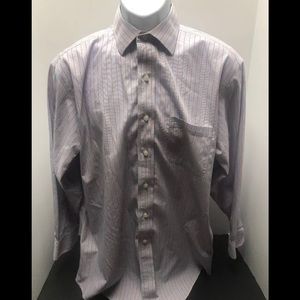 Brooks Brothers Shirt 16-1/2-2/3 Non Iron Striped